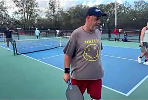 Competitive Pickleball Rec Match Best of 3 Abby/Danny Vs Mikey/Devan