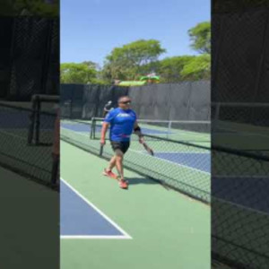 Intense Pickleball Rally: From Serve to Score in Seconds!