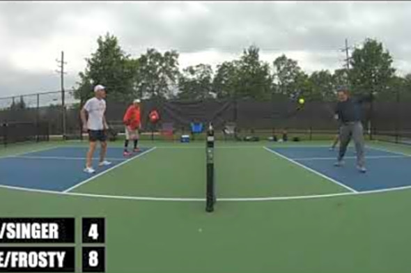 4.0 to 4.5 pickleball play at Spoerl park.