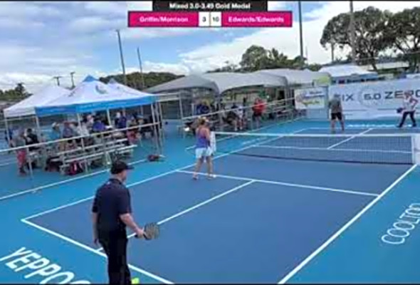 Pickleball Australia Seniors 3.0-3.49 Gold Medal