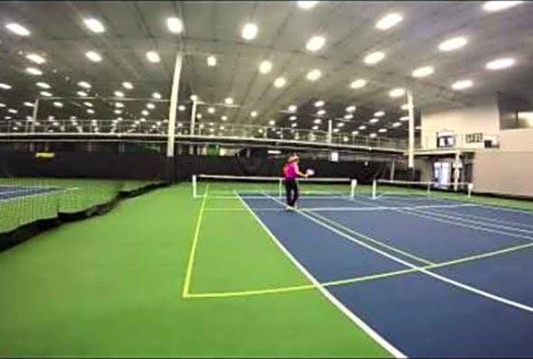 Pickleball Jen and Bennett Game 1 highlights