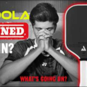 Why Joola MOD TA-15 Pickleball Paddle got banned by USAPA? Trampoline Ef...