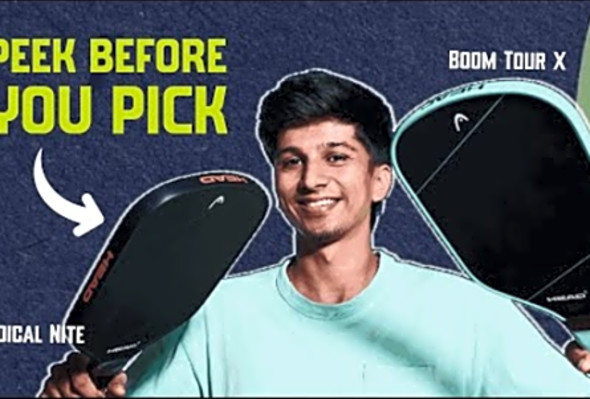 HEAD Boom vs Head Radical Nite : Which Pickleball Paddle is Better?