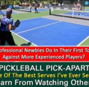 Pickleball Survival! Professional Newbies Participate In Their First PPA...