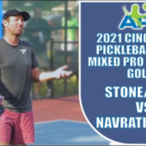 APP 2021 Cincinnati Pickleball Open Pro Mixed Doubles Gold: Stone/Carr v...