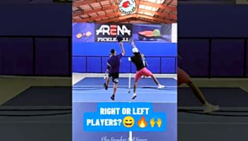 WHO WILL BE HIT THE OVERHEAD? #pickleballshorts #pickleballtraveler