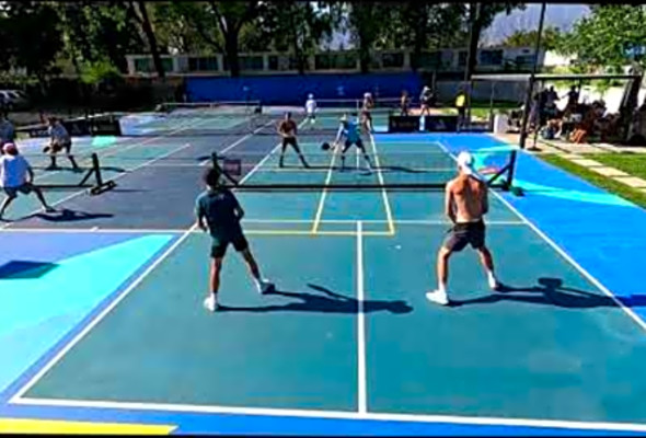 Bad Pickleball Pro Level Rec 6.0 Collin Johns Jessie Irvine Hayden Patriquin Matt Baca - CJs 1st