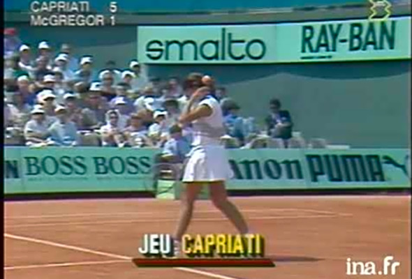 Jennifer Capriati vs Cammy MacGregor 1990 RG Highlights