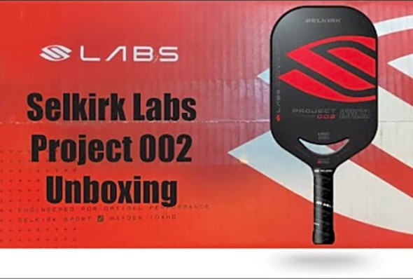 Selkirk Labs Project 002 Pickleball Paddle Unboxing