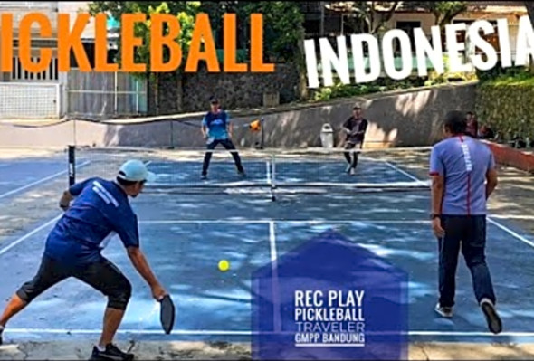 PICKLEBALL INDONESIA- Rec Play Deded-Yoga v Eka-Savic #pickleballtraveler