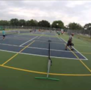 Game 1 Part 2/2 - Parks &amp; Rec Pickleball Outdoor-Indoor Tournament #2