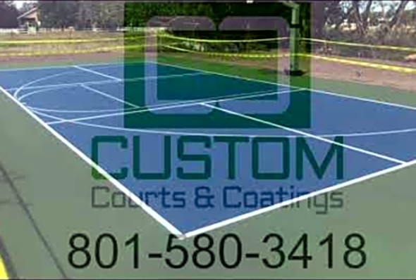 The New Sports Court (Basketball and Pickleball Court)
