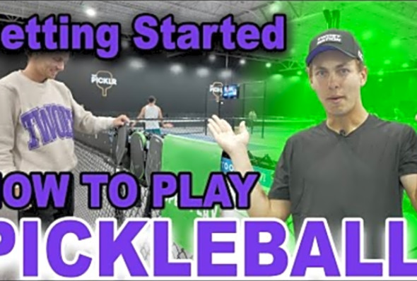 HOW TO PLAY PICKLEBALL - BEGINNERS GUIDE ON RULES, SCORING and Basics BY TOP PICKLEBALL PRO