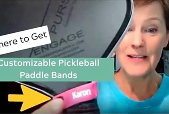 Customizable Pickleball Paddle Bands up to 50% off - MYPadl Bandz Pickleball Padl Bandz