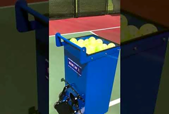 SIMON X- Military grade built Pickleball Throwing Machines