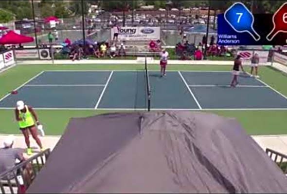 PickleBall Tournament of Champions Senior Womens Pro Doubles Final