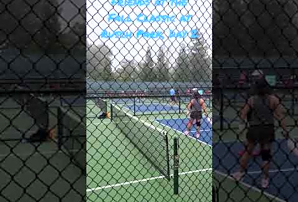 The Fall Classic Pickleball Tournament at Rusch Park, Day 2. #shorts #pickleball #ruschpark