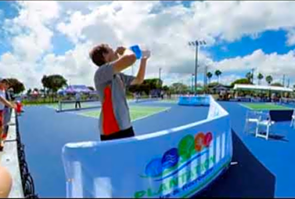 VR360 Dylan Frazier vs William Sobek - Pro Pickleball Singles - APP Plantation Open - Florida - 2022