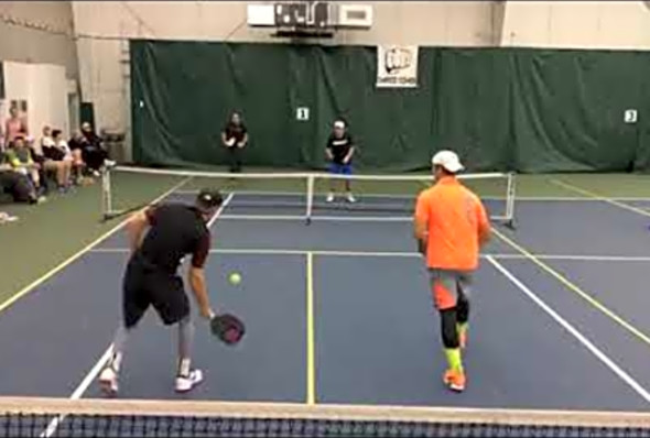 5.0 Mens Doubles Pickleball final - Kyle Yates/Ben Johns vs Frank Anthony Davis/Jarrett Chirico