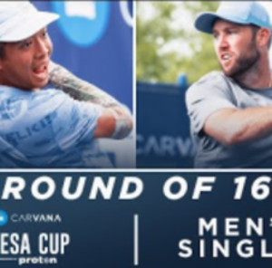 Quang Duong v Jack Sock at the Carvana Mesa Cup