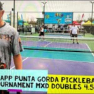 2024 APP Punta Gorda Pickleball Tournament MXD Doubles 4.5 60