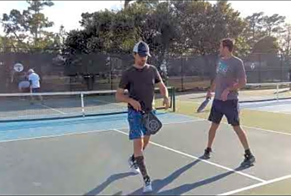 RESETTING LIKE A PRO! 4.5 Pickleball Game at Midway Park in Myrtle Beach, SC