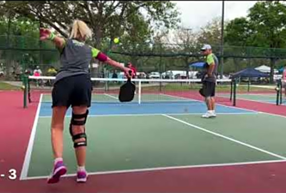 2022 Polk County Senior Pickleball Games - Mixed Doubles 65 - Round Robin Play