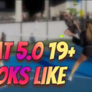 This is What Pickleball 5.0 19 Mixed Looks Like at PPA Florida Open