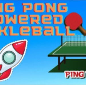 Ping pong powered pickleball men&#039;s doubles 4.5