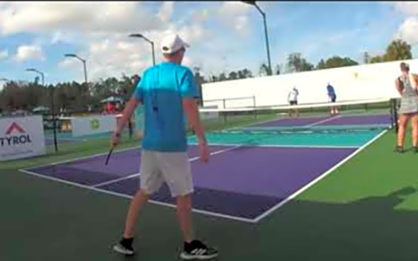 2019 World Pickleball Championships Jarrod Smith/Kasandra Gehrke VS Athena Trouillot/Collin Johns