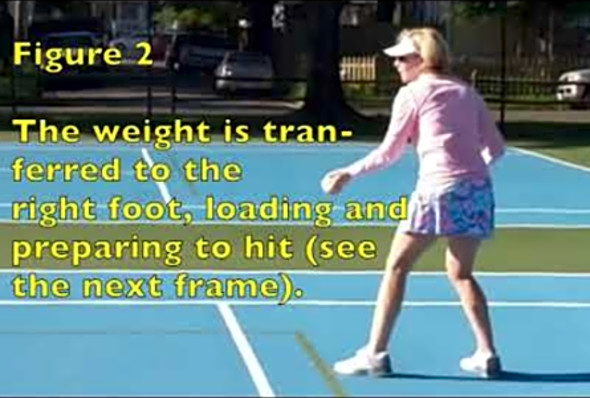 Pickleball Topspin Serve, by Ann Carney