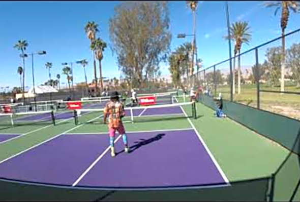 2020 Palm Desert Resort 4.5 Singles Gizmo Pickleball Vs Joe Testa