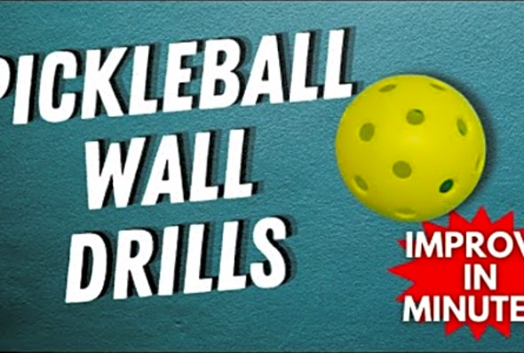 4 Pickleball Wall Drills That Will BOOST Your Game FAST (In 15 Minutes or LESS)