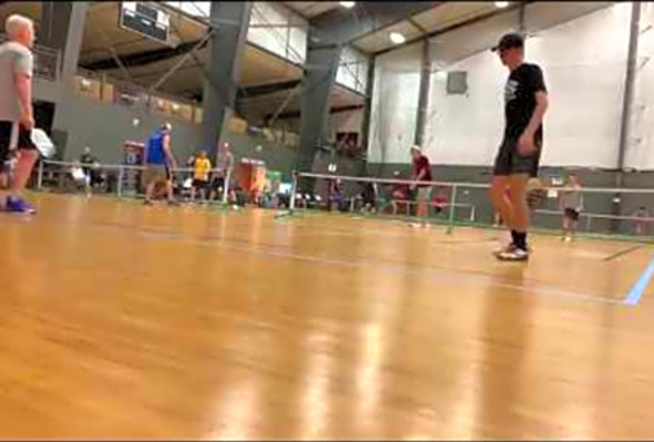 International Indoor Pickleball Championship Mens Skill Doubles 3.5 Losers Bracket Final