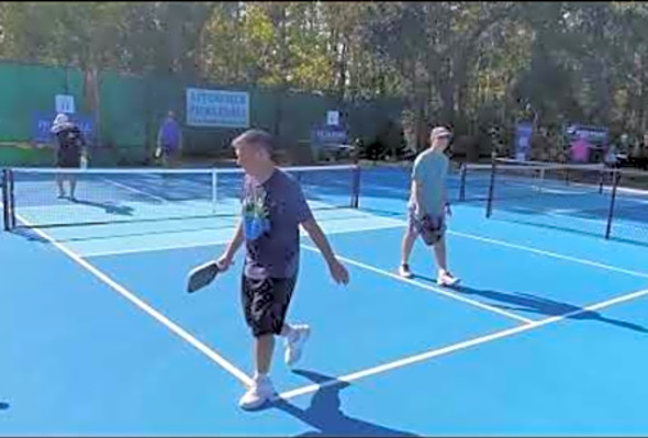 WINDIEST QUARTER-FINAL MATCH! 10 DUPR Charlestion Pickleball Tournament at Litchfield SC