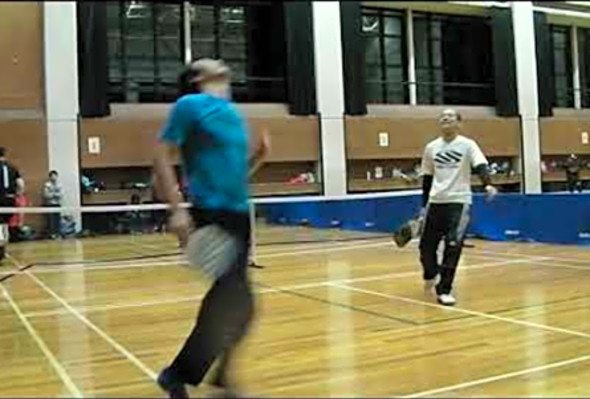 Team Selkirk Japan&#039;s movie on Feb 17 in Hachioji, Tokyo()pickleball,