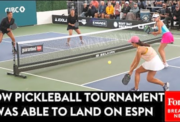 How Pickleball Tournament Was Able To Land On ESPN