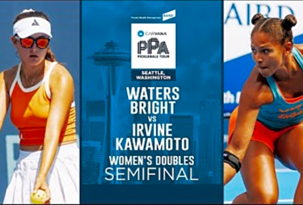 Anna Leigh Waters and Anna Bright vs Jessie Irvine and Jade Kawamoto in the Semis in Seattle!
