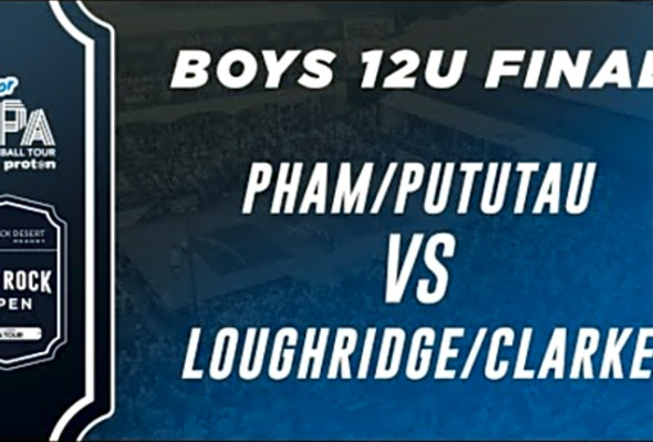 Pham/Pututau v Loughridge/Clarke at the Junior PPA Red Rock Open