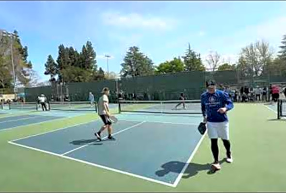 First Mens Doubles 4.0 Level Pickleball Tournament of 2025 Northern California - Match 2 3.29.25