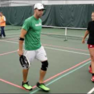 Mixed doubles with Lea Jansen