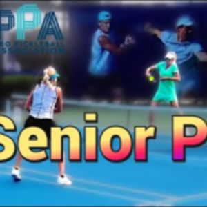 Senior Pro Mixed Pickleball at PPA in Orlando