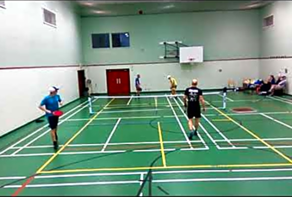 Advanced Pickleball in Osoyoos BC Canada - January 27, 2018 - Part Two