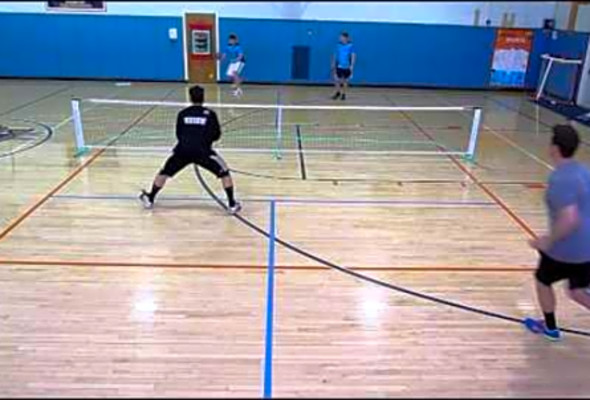 Pickleball PickleMADNESS 2014 Double Dip Final Valenti, Gleason vs Valenti, Kennedy