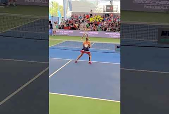 Play like this someday? You can. Still the best pickleball point