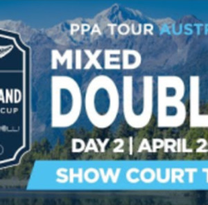 PPA Australia: New Zealand Pickleball Cup - Pro Mixed Doubles (Day 2) Sh...