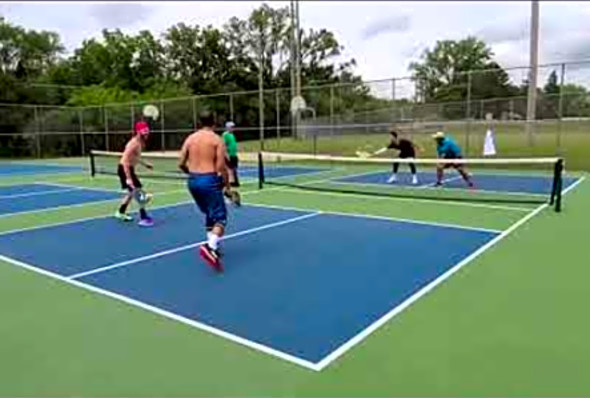 Pickleball Highlights with Neil, Zane, Ryan, and Jerry!