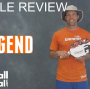 DJ Howard Reviews the Gamma Legend Pickleball Paddle