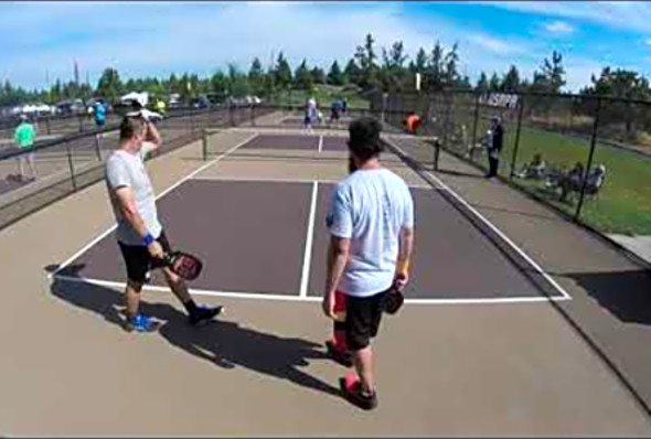 2019 Bend PNW Classic Pickleball Tournament Men&#039;s Doubles 35 5.0 R4