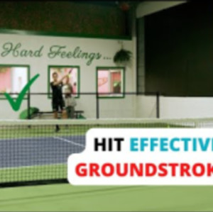 How To Hit Stronger Groundstrokes - Zane Navratil Pickleball